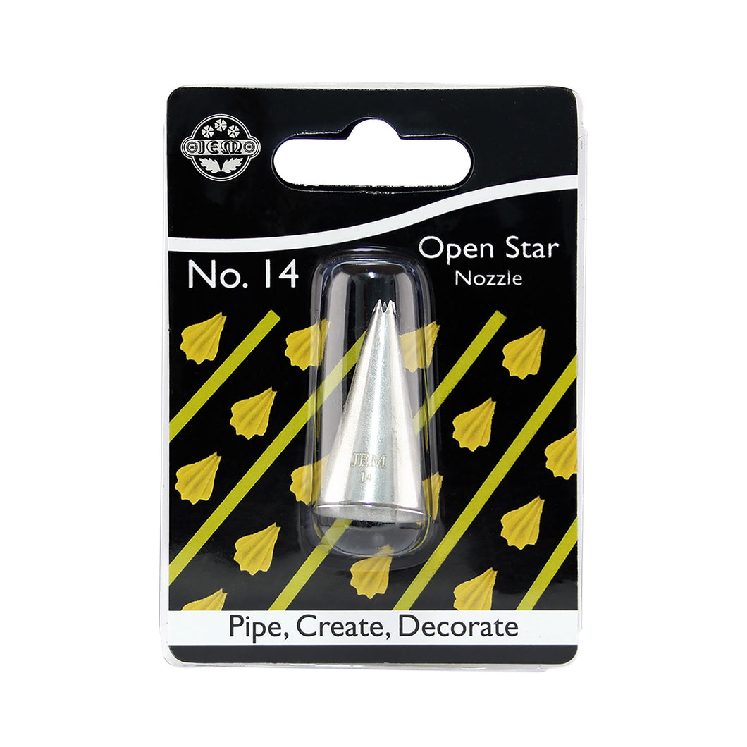 No. 14 Open Star Nozzle