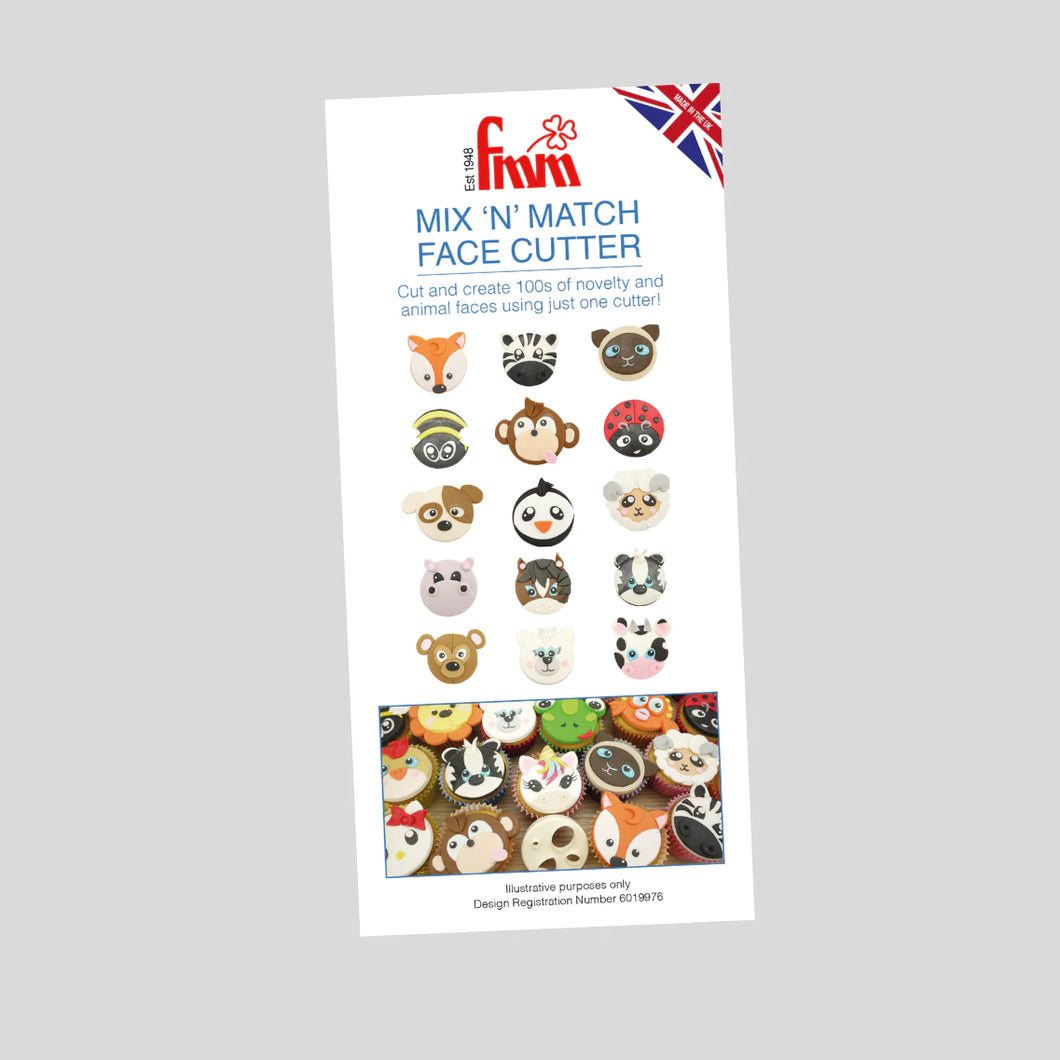 Mix N Match Animal Faces Cutter