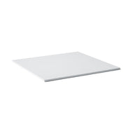 Matt White Slim Square MDF Masonite Cake Board (5mm)