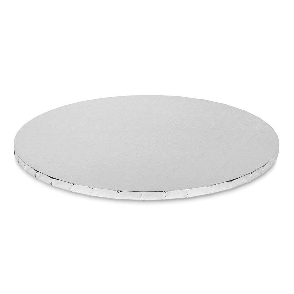 Mirror Silver Round MDF Masonite Cake Drum (10mm)