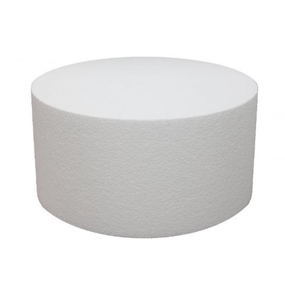 Round 6 Inch Deep Professional Straight Edge Cake Dummy