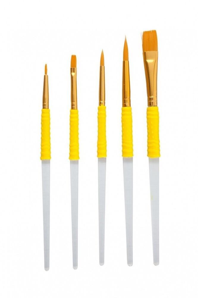 Craft Brushes - Set of 5
