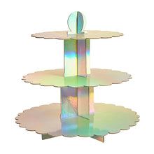 Load image into Gallery viewer, Scallop Edge 3 Tier Cake Stand
