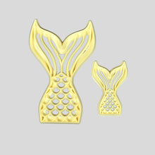 Load image into Gallery viewer, Mermaid Tail Cutters - Set of 2
