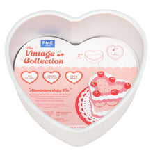 Load image into Gallery viewer, Vintage Heart Cake Pan (2&quot; Deep)
