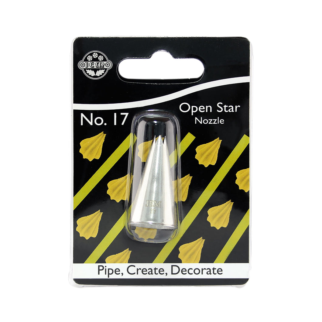 No. 17 Open Star Nozzle