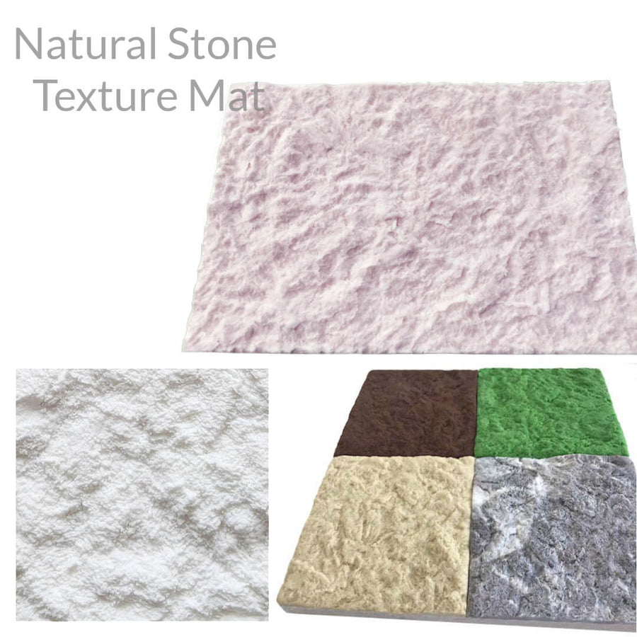 Stone/Textile Texture Mat – The Cake House