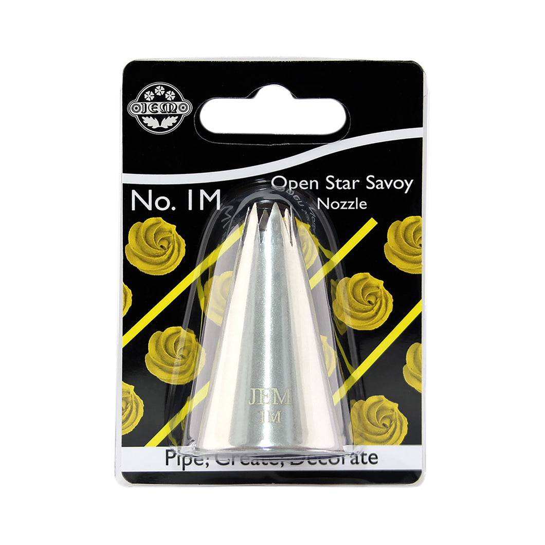No. 1M Open Star Savoy Nozzle